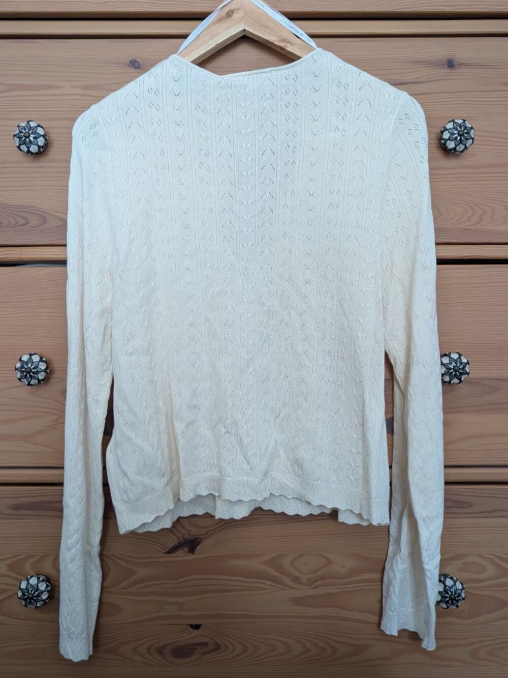 Simons Pointelle Cardigan - Picture 4 of 5